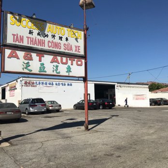 Success Auto Tech - Shot outside of the auto shop. This location has good parking. - Auto Repair Near Me - Rosemead, California