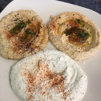 Blue Olive Grill - Dip Sampler! - Middle Eastern Near Me - Mckinney, Texas