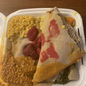 Addis Restaurant - Veggie Tibs Mahbarawi ~So so yummy! - Ethiopian Near Me - Columbus, Ohio Addis Restaurant - Veggie Tibs Mahbarawi ~So so yummy! - Ethiopian Near Me - Columbus, Ohio