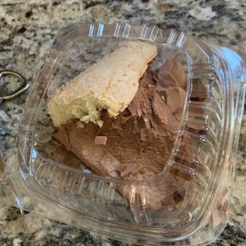 Baker's Crust - A smashed up Chocolate Charlotte cake. Not worth my $10. - Bakeries Near Me - Norfolk, Virginia Baker's Crust - A smashed up Chocolate Charlotte cake. Not worth my $10. - Bakeries Near Me - Norfolk, Virginia