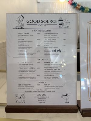 Menu photo 3 Good Source Coffee Escondido, CA