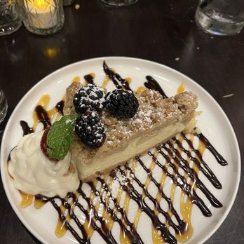 Stella Nova Bar - Apple Crumble Cheesecake - Italian Near Me - Charlotte, North Carolina