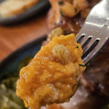 The Pine Room and 1882 Lobby Bar - Close-up of a piece of the mashed sweet potato. - Pubs Near Me - Roanoke, Virginia