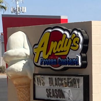 Andy's Frozen Custard - 5.31.2022. - Ice Cream & Frozen Yogurt Near Me - Gilbert, Arizona Andy's Frozen Custard - 5.31.2022. - Ice Cream & Frozen Yogurt Near Me - Gilbert, Arizona