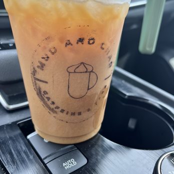 Mud and Char - Iced Carmel latte with oatmilk - Coffee & Tea Near Me - Downers Grove, Illinois Mud and Char - Iced Carmel latte with oatmilk - Coffee & Tea Near Me - Downers Grove, Illinois