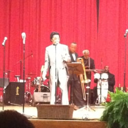 Charlotte-Mecklenburg County School District - Mr. Danny Ray, the famous "Cape Man" for James Brown.