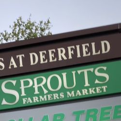 Sprouts Farmers Market - Sign by the street.