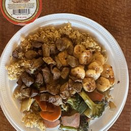 Steak and Shrimp Steak and Shrimp