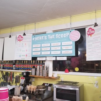 The Scoop - What flavors they still have for the day. - Ice Cream & Frozen Yogurt Near Me - Spokane, Washington