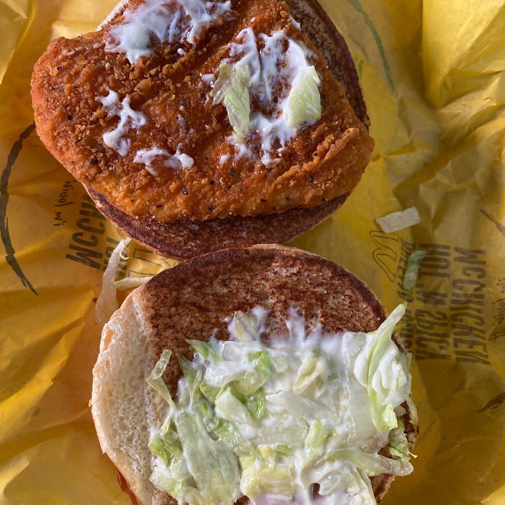 McDonald's - A spicy mcchicken - Burgers Near Me - Canton, Texas McDonald's - A spicy mcchicken - Burgers Near Me - Canton, Texas