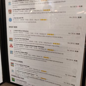 Two Tides Bar - Menu - Bars Near Me - Honolulu, Hawaii