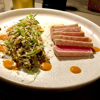 Gala Restaurant & Muse Bar - Tuna with Quinoa fried rice - Cocktail Bars Near Me - Aventura, Florida Gala Restaurant & Muse Bar - Tuna with Quinoa fried rice - Cocktail Bars Near Me - Aventura, Florida