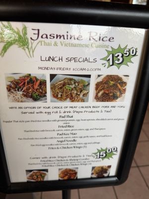 Menu photo 1 Jasmine Rice Lexington, KY Menu photo 1 Jasmine Rice Lexington, KY