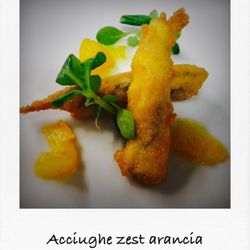 VoltalaCarta - Anchovies stuffed with ricotta cheese and orange zest