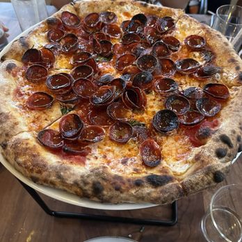 Bettina - Pepperoni pizza - Pizza Near Me - Santa Barbara, California Bettina - Pepperoni pizza - Pizza Near Me - Santa Barbara, California