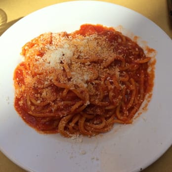Il Corallo - Spaghetti Amatriciana, simple but delicious! - Pizza Near Me - Rome, RM Il Corallo - Spaghetti Amatriciana, simple but delicious! - Pizza Near Me - Rome, RM
