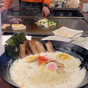 Yuimaru Kitchen - Pork Cream-Based Ramen. Delicious! And so detailed. - Teppanyaki Near Me - Johnson City, Tennessee