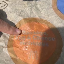 McDonald's - It says sausage come to find out if there was no sausage