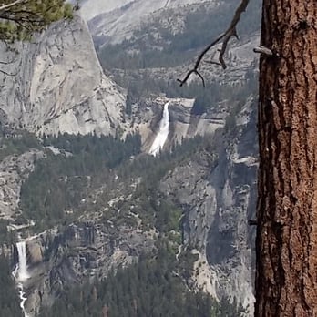 Panorama Trail - Vernal and Nevada Falls from the Panorama Trail - Hiking Near Me - Yosemite, California