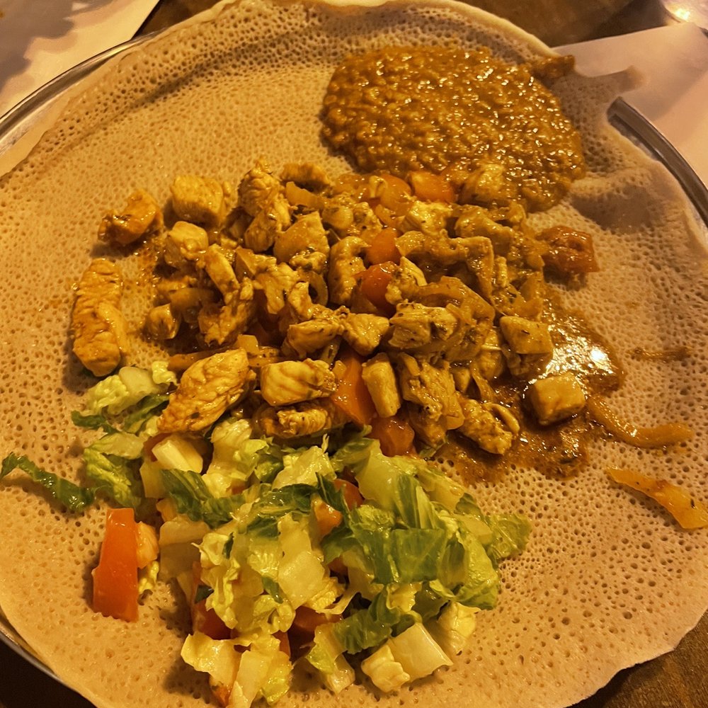 Keren Restaurant - Grilled Chicken W/ Salad Or Vegetable - Ethiopian Near Me - Washington, DC, District of Columbia Keren Restaurant - Grilled Chicken W/ Salad Or Vegetable - Ethiopian Near Me - Washington, DC, District of Columbia