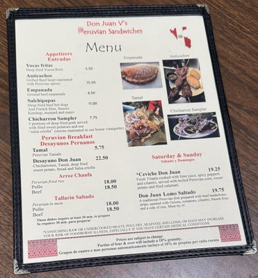Menu photo 3 Don Juan V's Sandwiches Indianapolis, IN