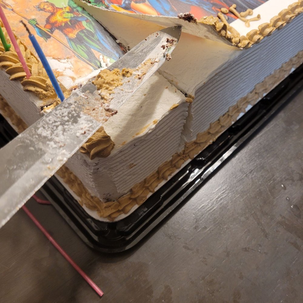 Gracious Baking - Cake with paper on top from GRACIOUS BAKERY. - Bakeries Near Me - Dallas, Texas