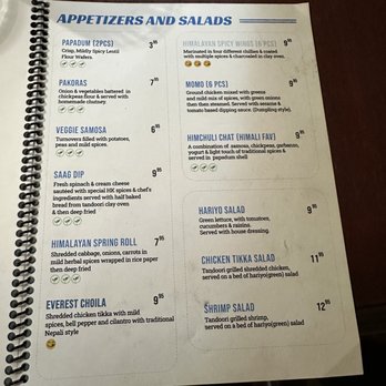 Himalayan Kitchen - Menu as of Oct 2022 - Himalayan/Nepalese Near Me - Honolulu, Hawaii Himalayan Kitchen - Menu as of Oct 2022 - Himalayan/Nepalese Near Me - Honolulu, Hawaii