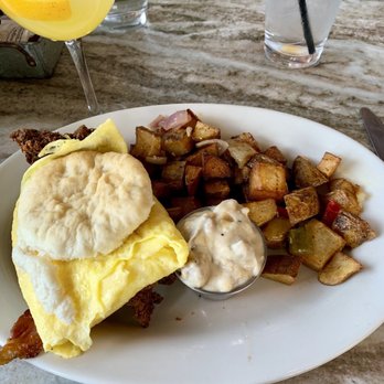 Bay Local Eatery - Orange mimosa; big country breakfast - New American Near Me - Virginia Beach, Virginia Bay Local Eatery - Orange mimosa; big country breakfast - New American Near Me - Virginia Beach, Virginia