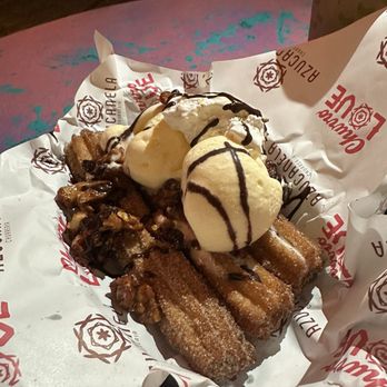 Azucanela - Churro Sundae - Coffee & Tea Near Me - Hawthorne, California