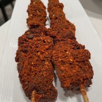 Highland Noodles - Lamb skewers (spicy powder optional - tasty and not super spicy) - Noodles Near Me - Milpitas, California