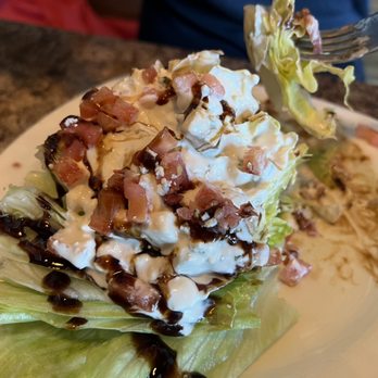Depot Bar And Grill - The blue cheese Wedge Salad is so good - American Near Me - Springfield, Tennessee