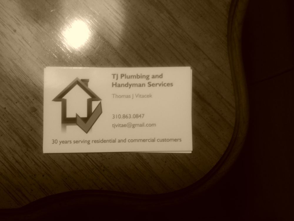 Slide of TJ's Plumbing & Handyman Service