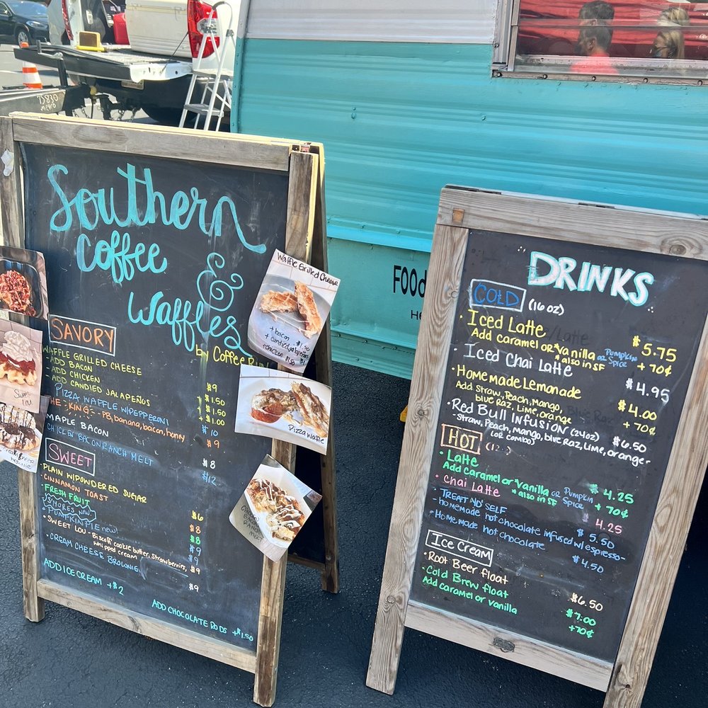 Southern Coffee and Waffles - Menu - Food Trucks Near Me Southern Coffee and Waffles - Menu - Food Trucks Near Me