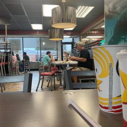 Hardee's - Dining area inside the restaurant