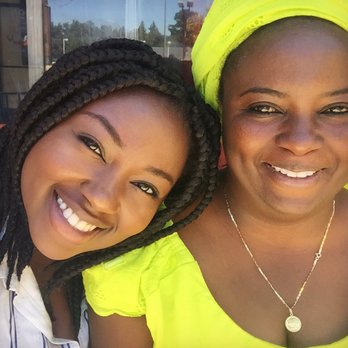 Antoinette's Hair Braiding - On the left Short box braids by Antoinette (about a few weeks after appointment) - Hair Stylists Near Me - Concord, California Antoinette's Hair Braiding - On the left Short box braids by Antoinette (about a few weeks after appointment) - Hair Stylists Near Me - Concord, California