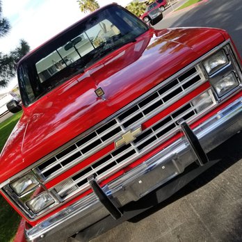 Blue Chip Auto Glass - 1987 Silverado R10 w a New Windshield Replacement from Blue Chip Glass - Auto Glass Services Near Me - Phoenix, Arizona
