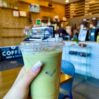 Dear Diary Coffee - Iced Matcha latte - Coffee & Tea Near Me - Austin, Texas