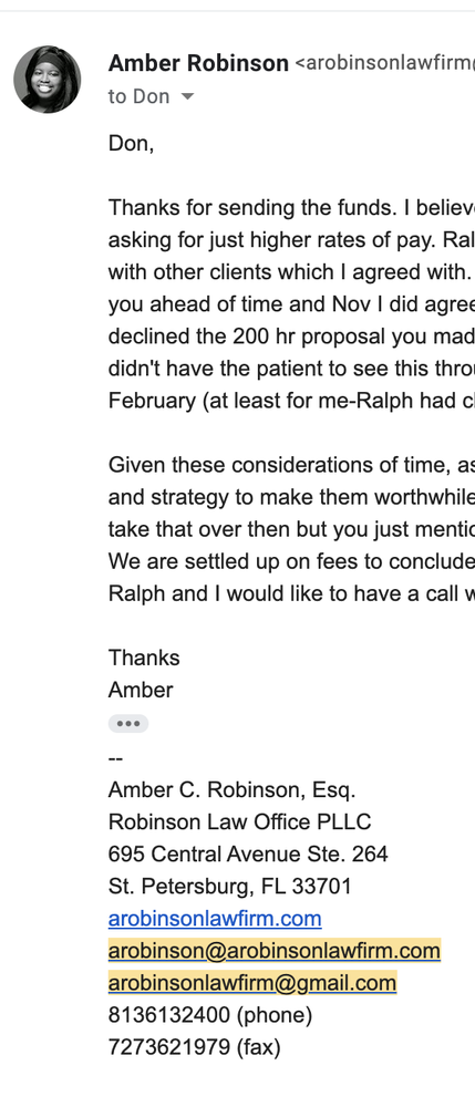 Amber Robinson, Ralph Strzalkowski - Florida Rights Law Firm - disability attorney in St. Petersburg, FL