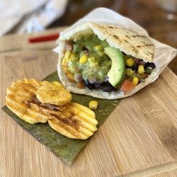 Tostones Cafe - Vegan Arepa