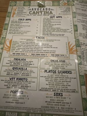 Menu photo 7 Avocado Cantina Palm Beach Gardens, FL Menu photo 7 Avocado Cantina Palm Beach Gardens, FL