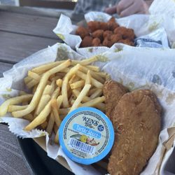 Sea Salts Bevarage Company Pool Bar & Grill - Fish and chips