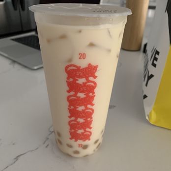 Sunright Tea Studio - Jasmine Milk Tea - Bubble Tea Near Me - Artesia, California