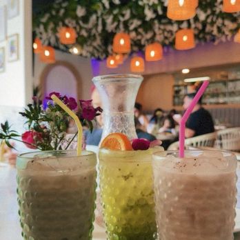 Mamimosas - 2 horchatas and 1 cucumber lemonade - Breakfast & Brunch Near Me - West Covina, California Mamimosas - 2 horchatas and 1 cucumber lemonade - Breakfast & Brunch Near Me - West Covina, California