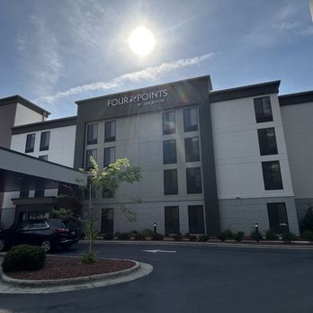 Four Points by Sheraton - Front of hotel - Hotels Near Me - Fayetteville, North Carolina Four Points by Sheraton - Front of hotel - Hotels Near Me - Fayetteville, North Carolina