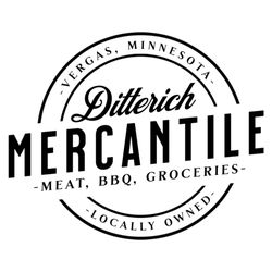 Ditterich Merchantile - Ditterich Mercantile is a locally owned grocery store in Vergas, Minnesota. They have meats, barbecue, a deli and gourmet popcorn.