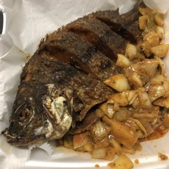 Darou Salam - Whole fried fish - African Near Me - Cincinnati, Ohio