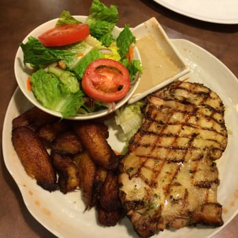 Picca Pollo A La Brasa - Pollo Parrillero (1/2 deboned chicken), plantains, a salad and some more yummy sauce on the side. - Peruvian Near Me - Germantown, Maryland Picca Pollo A La Brasa - Pollo Parrillero (1/2 deboned chicken), plantains, a salad and some more yummy sauce on the side. - Peruvian Near Me - Germantown, Maryland