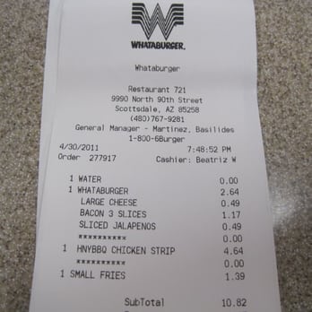 Whataburger - Burgers Near Me - Scottsdale, Arizona