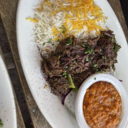 Lamb Rice Plate