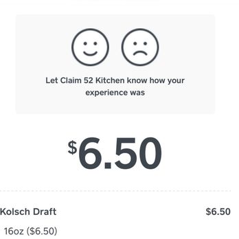 Claim 52 Brewing - My actual tab - Breweries Near Me - Eugene, Oregon